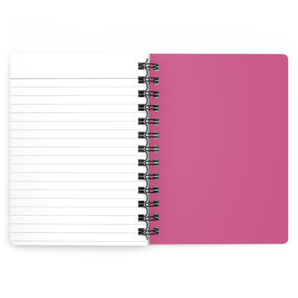 Black Woman Hands Holding Bible Spiral Bound Journal | Christian Faith Words Pink