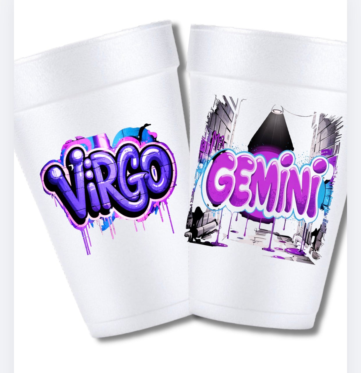 Zodiac Sign Cups