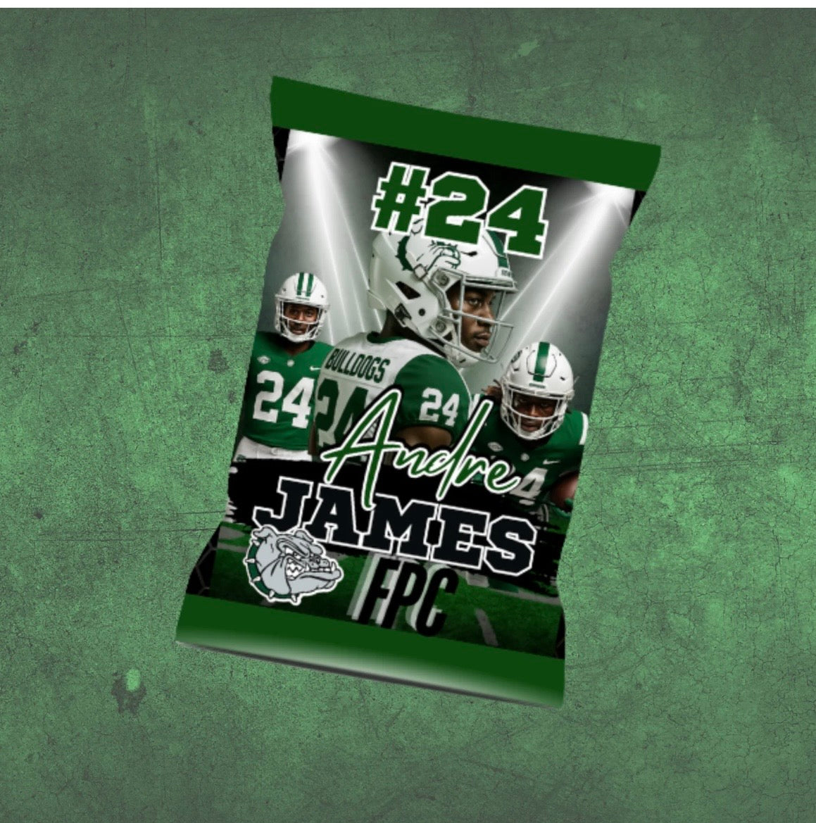 Football Chip Bag