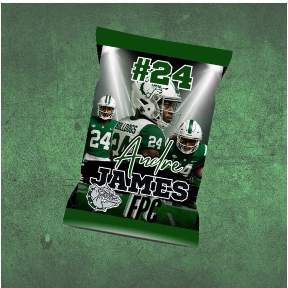 Football Chip Bag