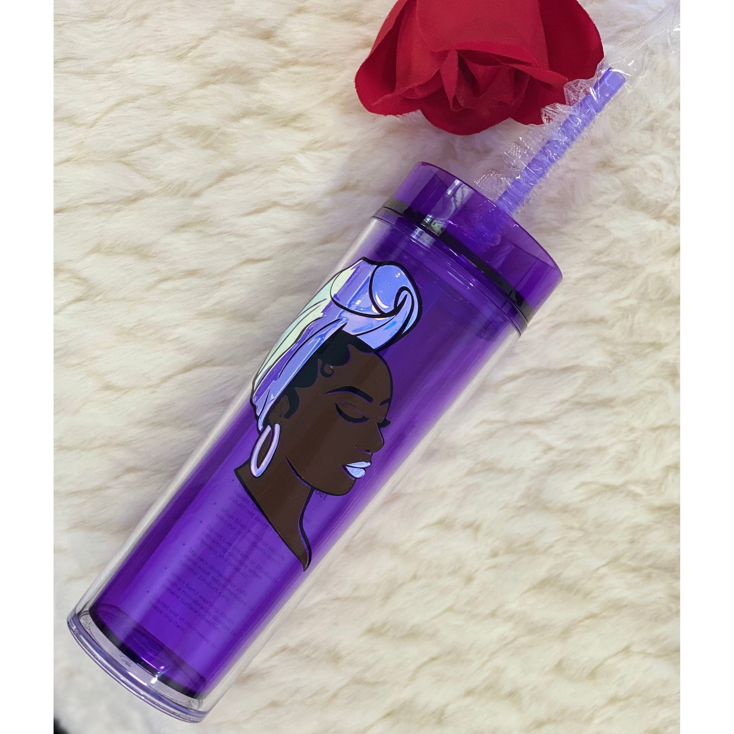 Headwrap Queen Tumbler