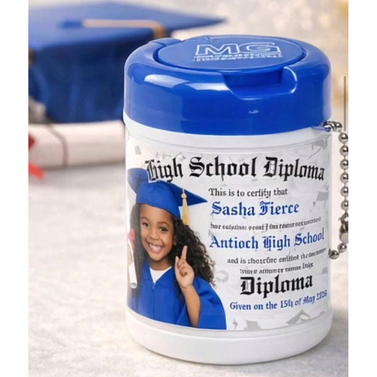 Custom Graduation Hand Saniztizer