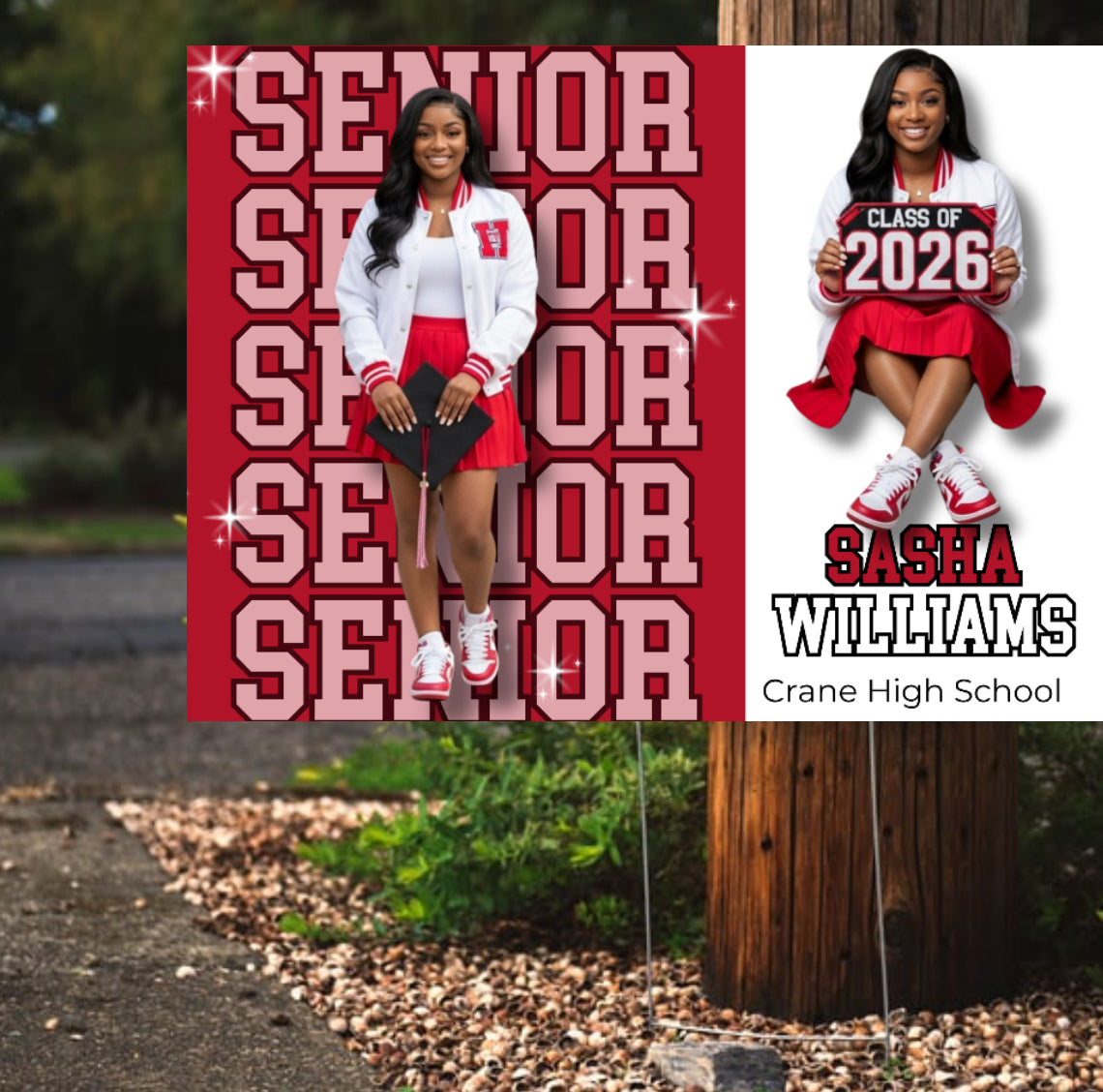Graduate Yard sign