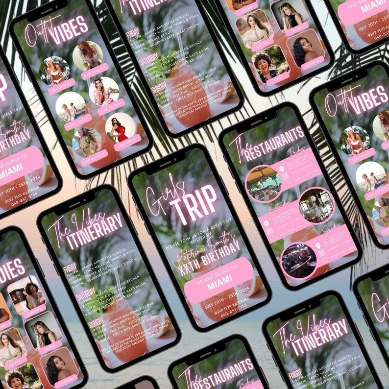 Digital Travel Invitation