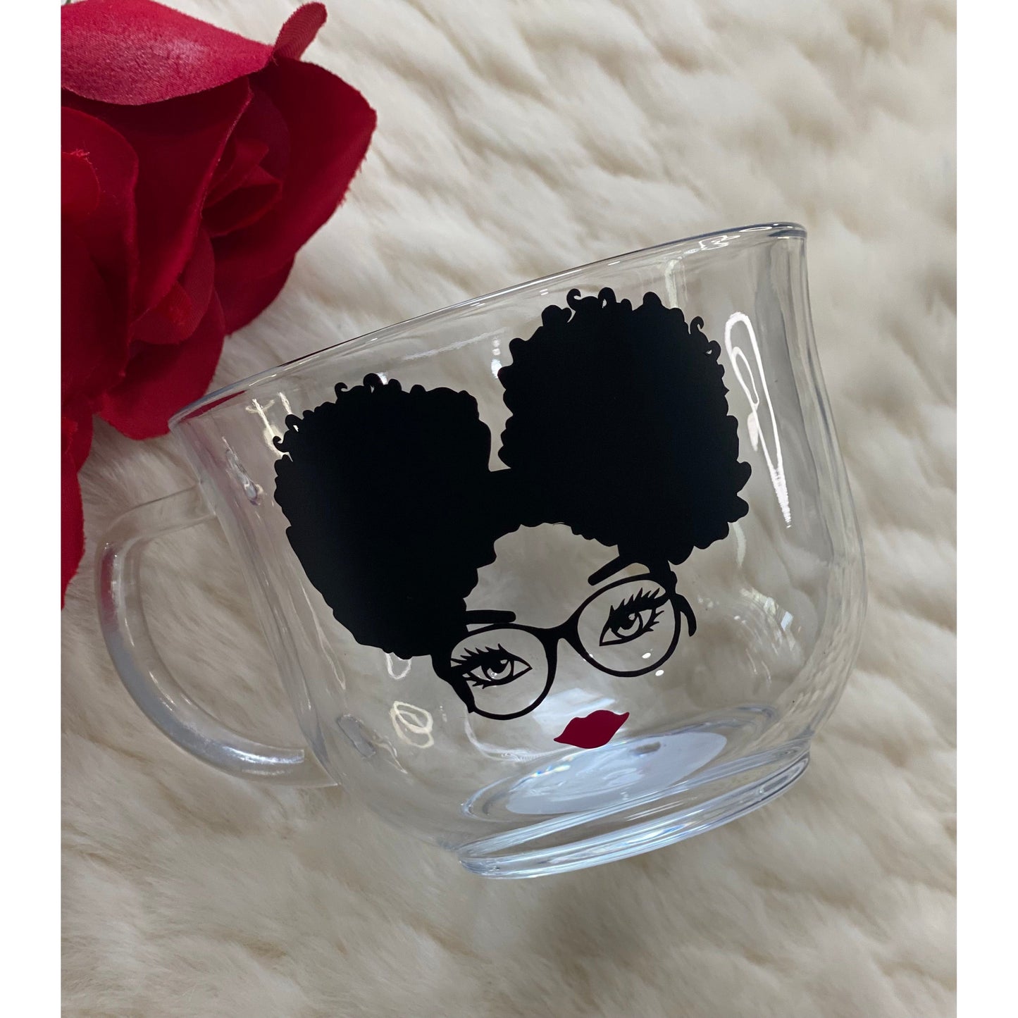 Afro Puff Café Mug
