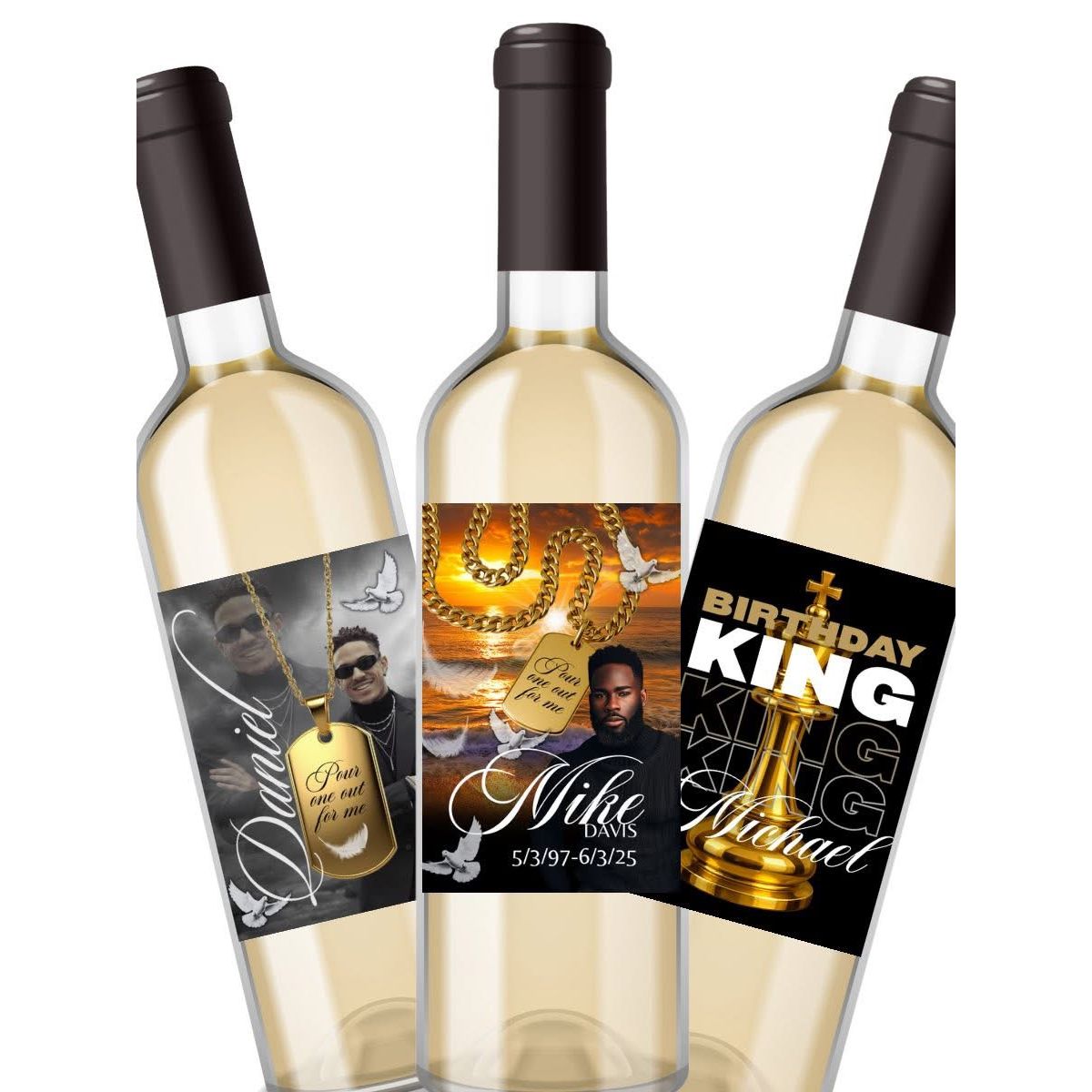 Men’s Wine Label