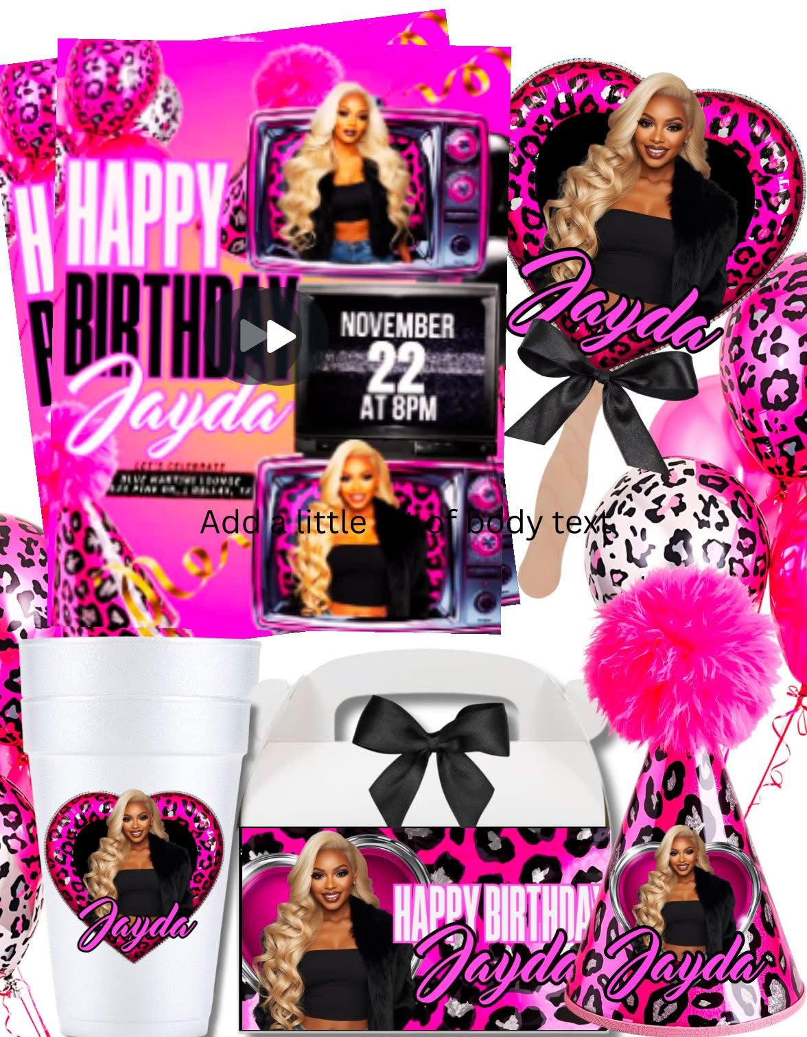 Pretty in Pink Birthday Bundle
