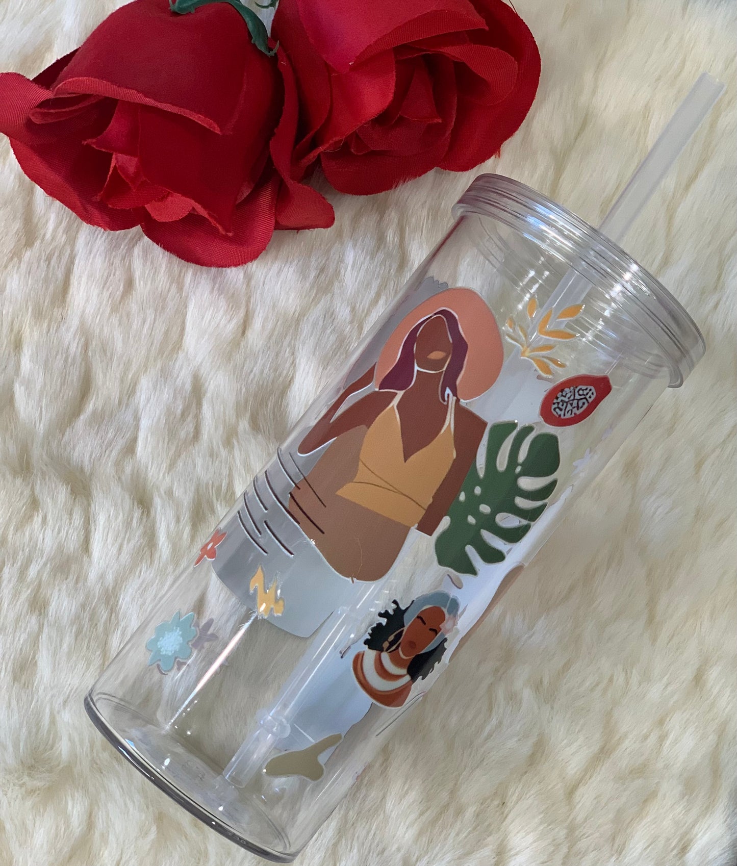 Afro Queen Tumbler 4