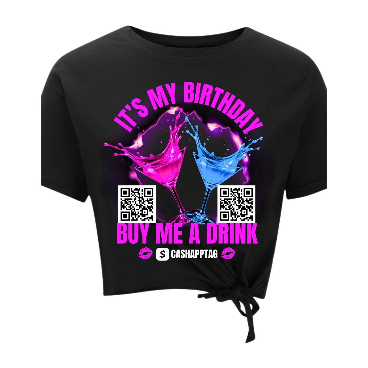 Ladies Birthday Tee Design
