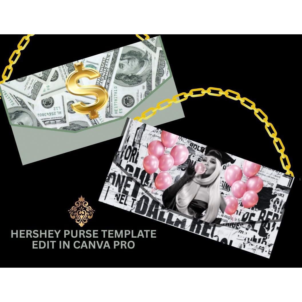 Hershey Purse Template