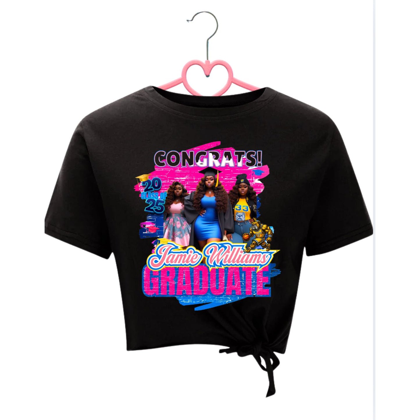 Graduation T Shirt Print