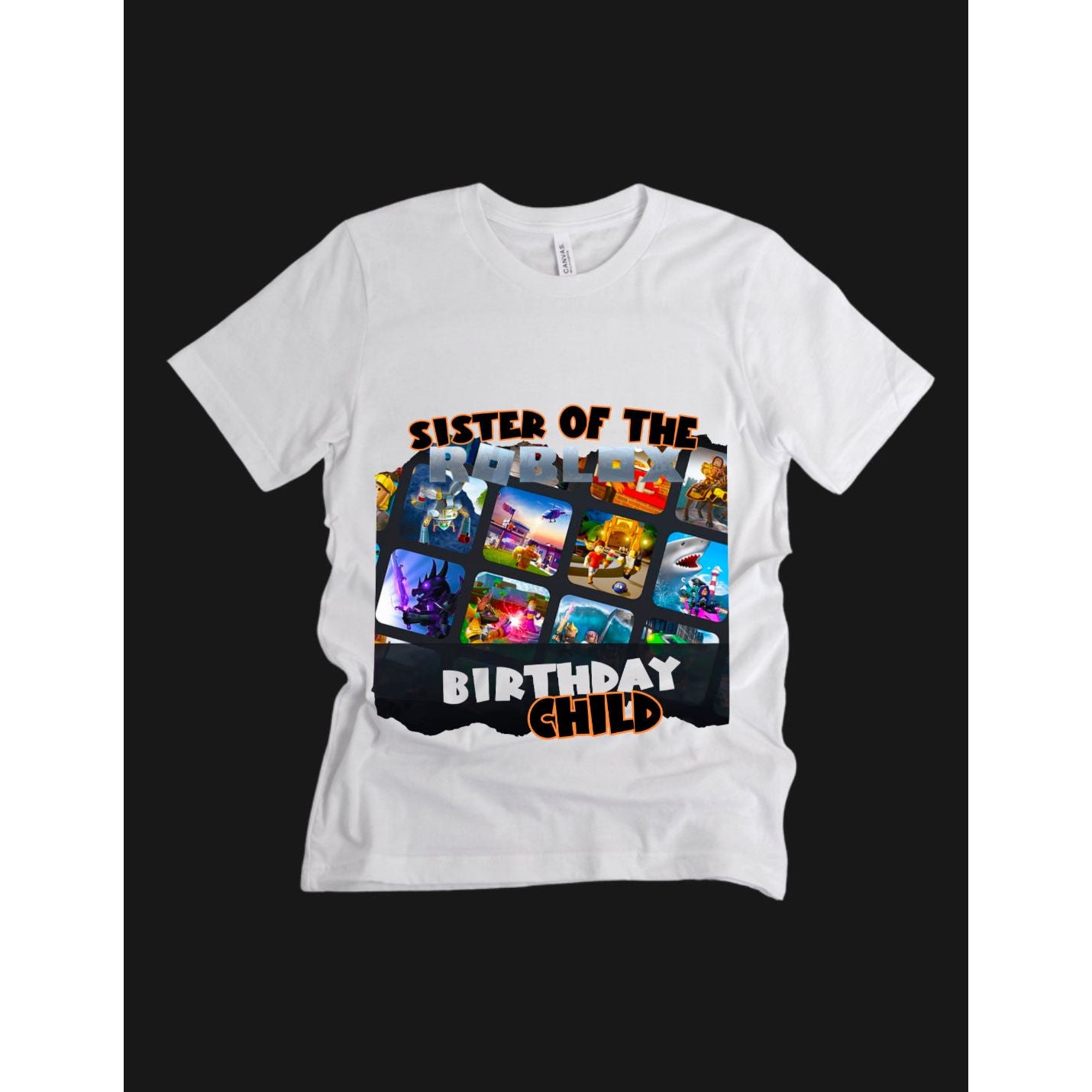 Kid Roblox Family T Shirt Design