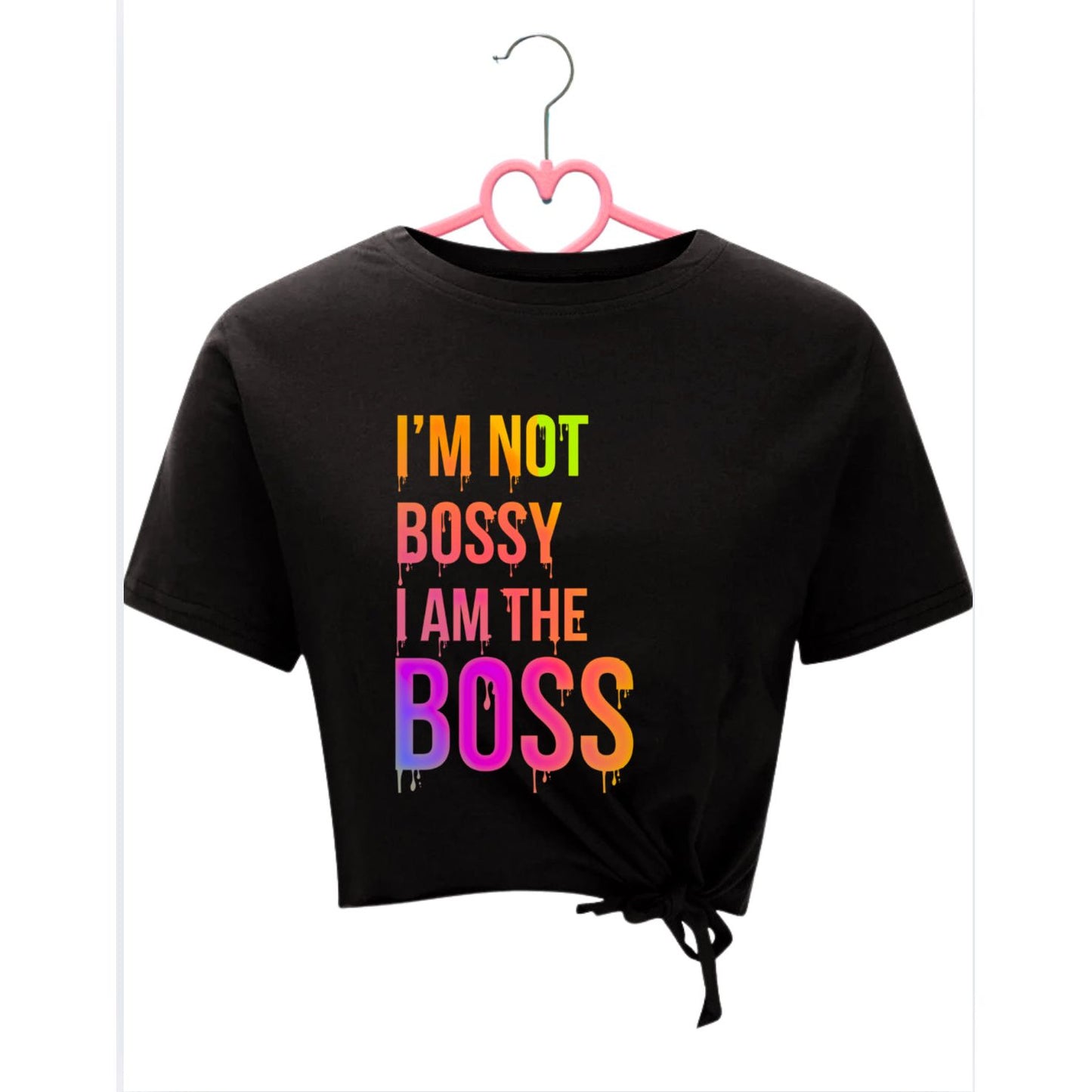 Bossy T Shirt Print Design