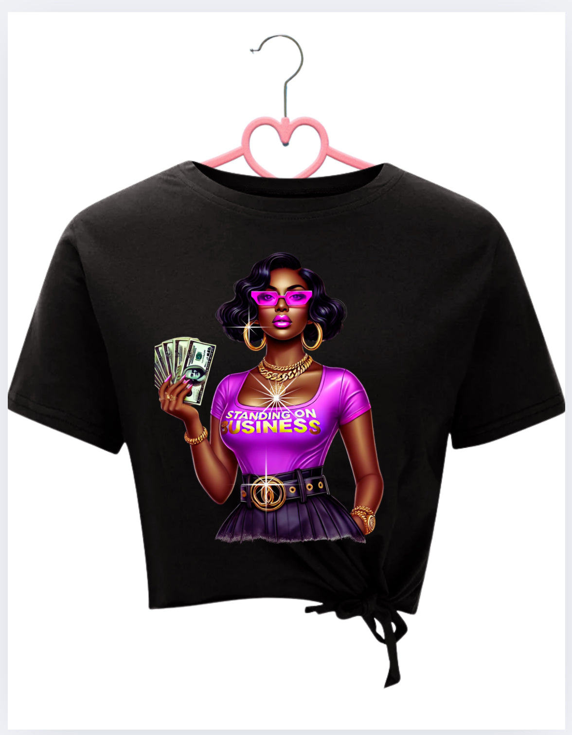 Standing on Business T Shirt Design