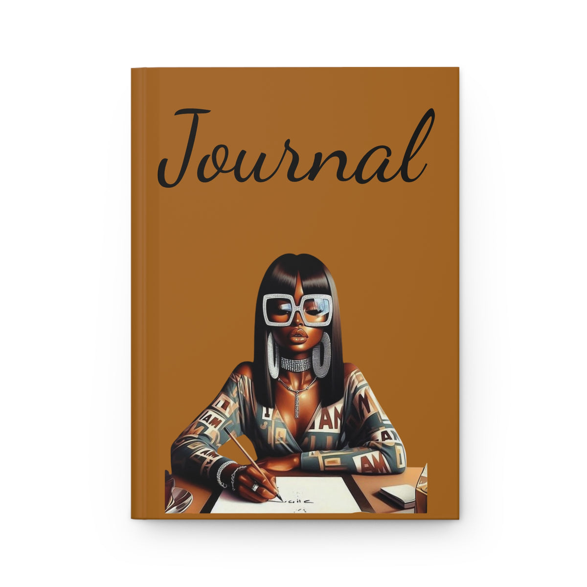 Grounded & Glowing Hardcover Journal