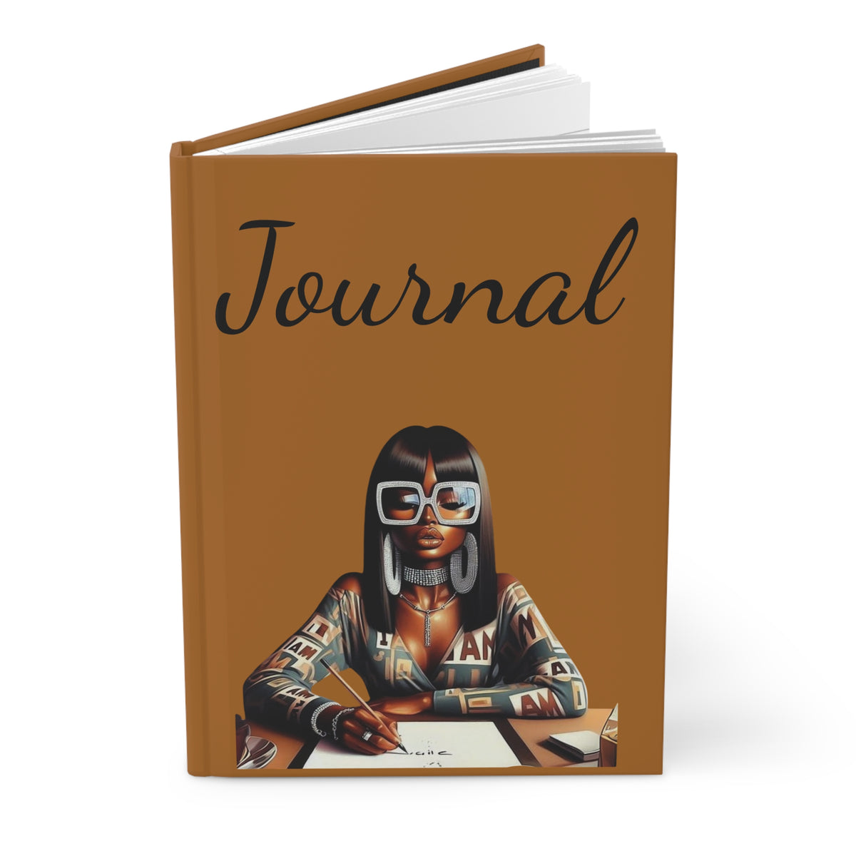 Grounded & Glowing Hardcover Journal