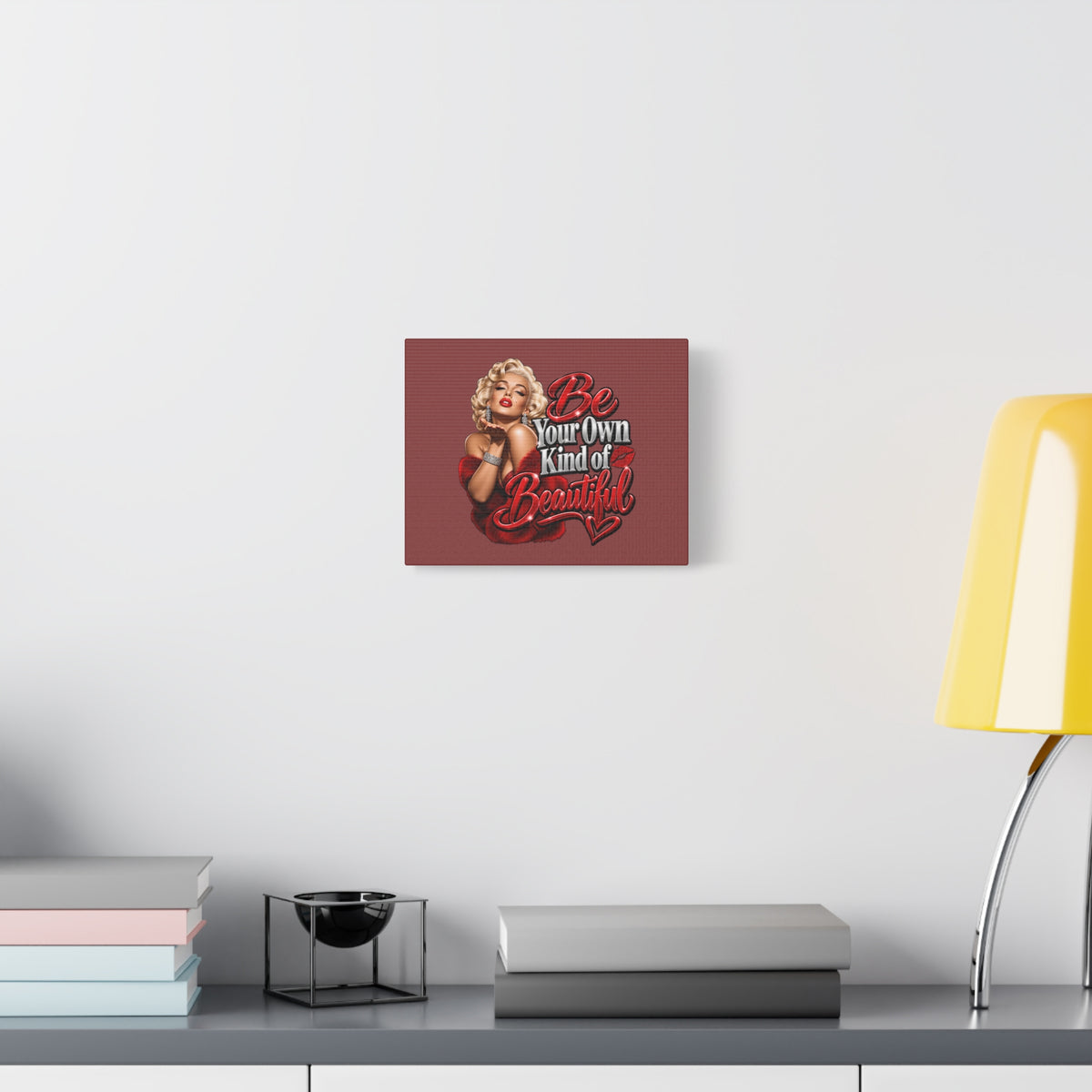 Be Your Own Kind of Beautiful Marilyn Monroe Canvas Wall Art