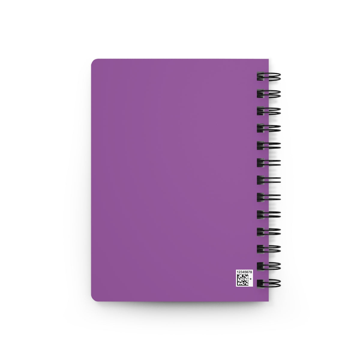 Afro Girl Self-Love Typography Spiral Bound Journal | Empowerment Words