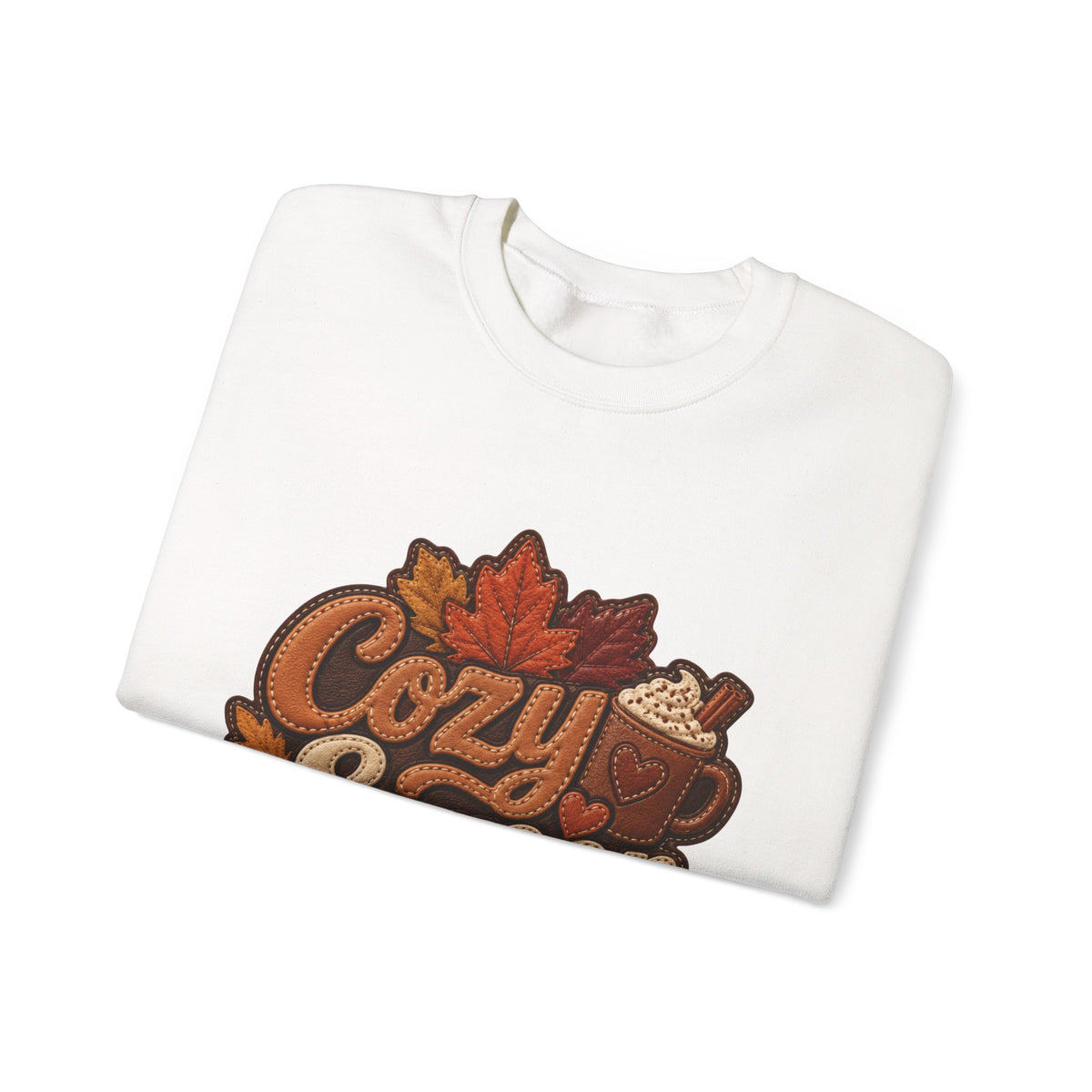 Cozy Season Autumn Thanksgiving Crewneck Sweatshirt