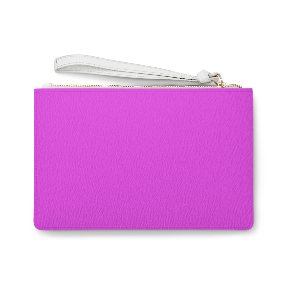 Afro Girl Typography Clutch Bag | Empowerment Words, Pink Wristlet