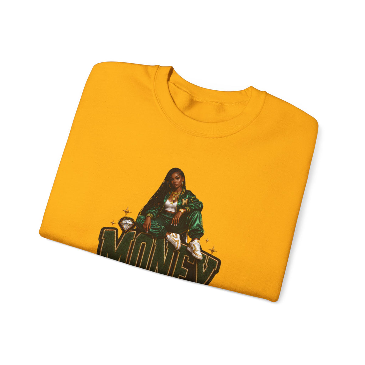 Money Made graphic Crewneck Sweatshirt | Urban Hustle streetwear