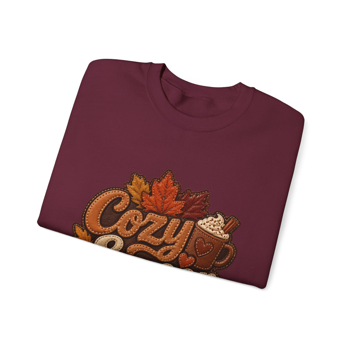 Cozy Season Autumn Thanksgiving Crewneck Sweatshirt