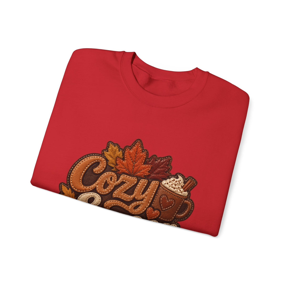 Cozy Season Autumn Thanksgiving Crewneck Sweatshirt