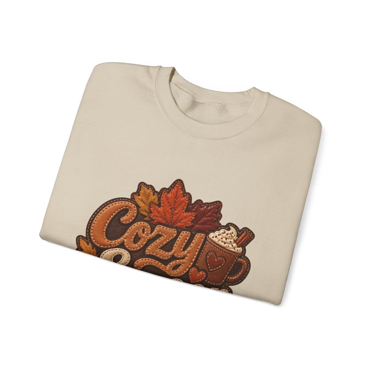 Cozy Season Autumn Thanksgiving Crewneck Sweatshirt