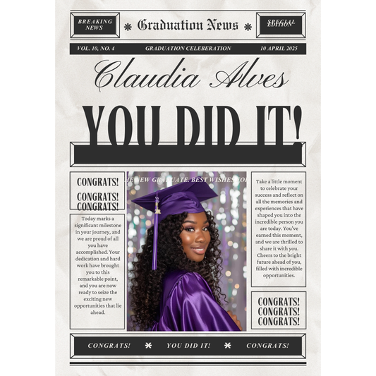 Graduation Newspaper