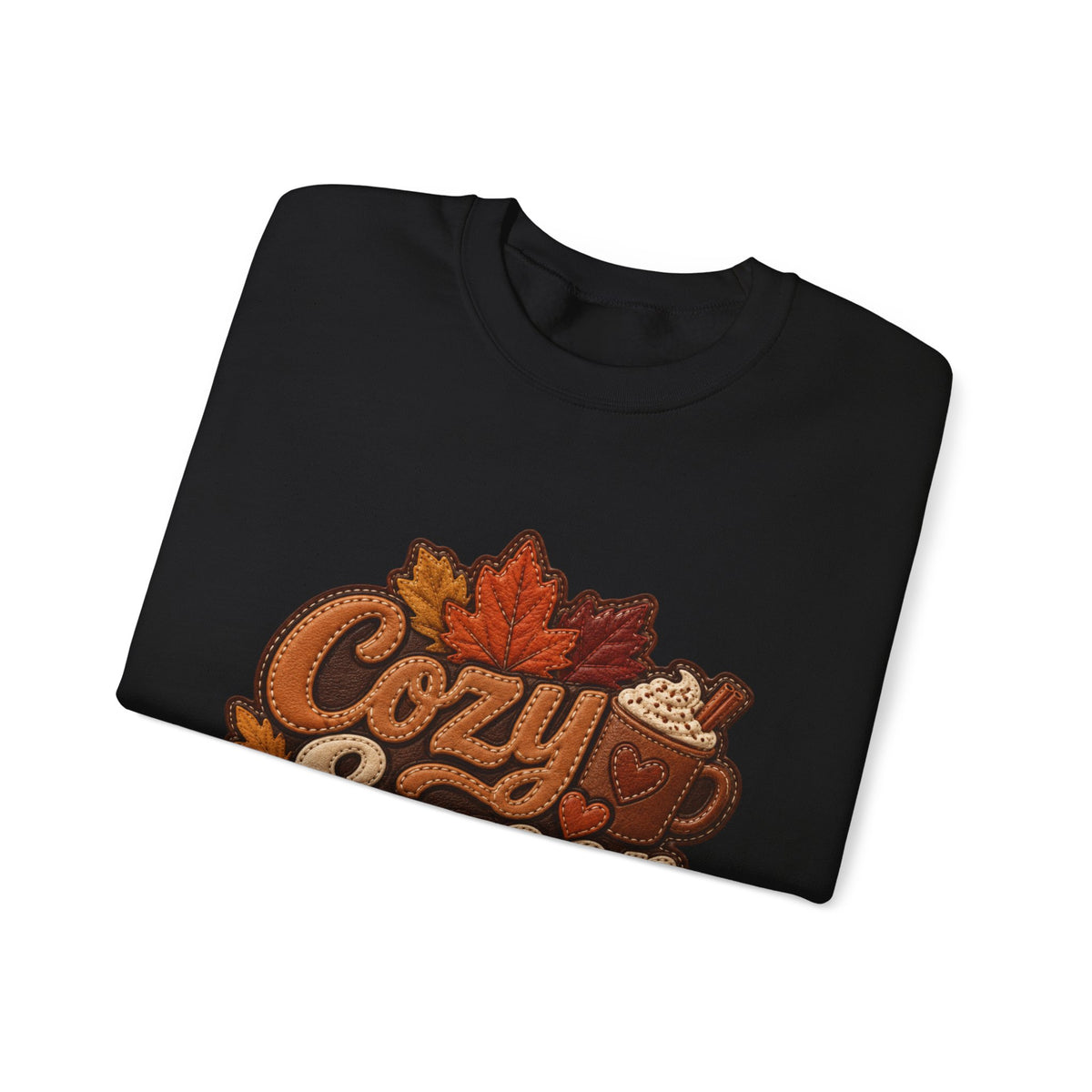 Cozy Season Autumn Thanksgiving Crewneck Sweatshirt