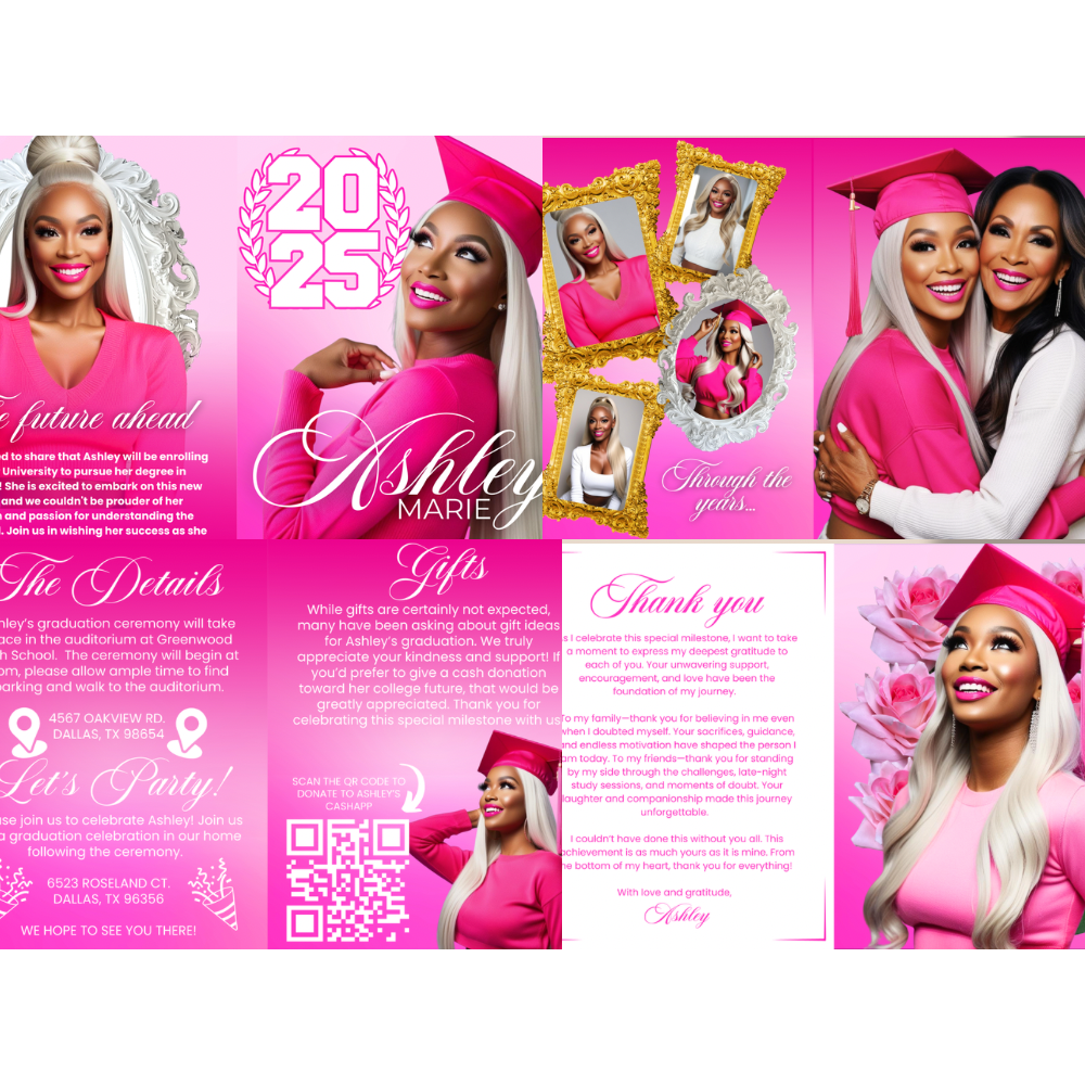 Graduation brochure
