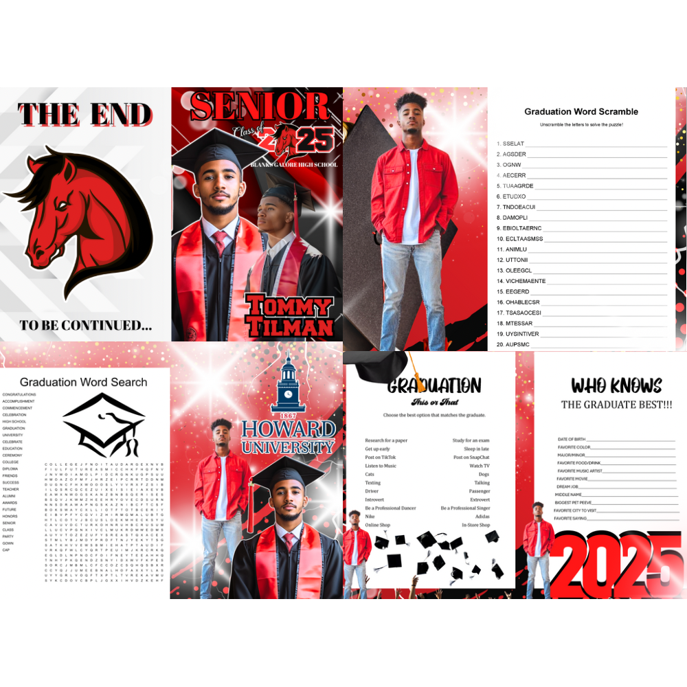 Graduation brochure