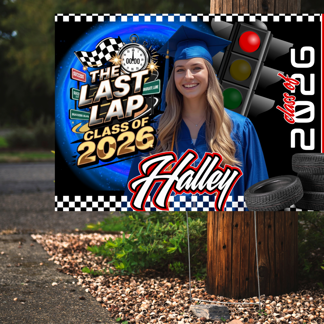 Graduate Yard sign
