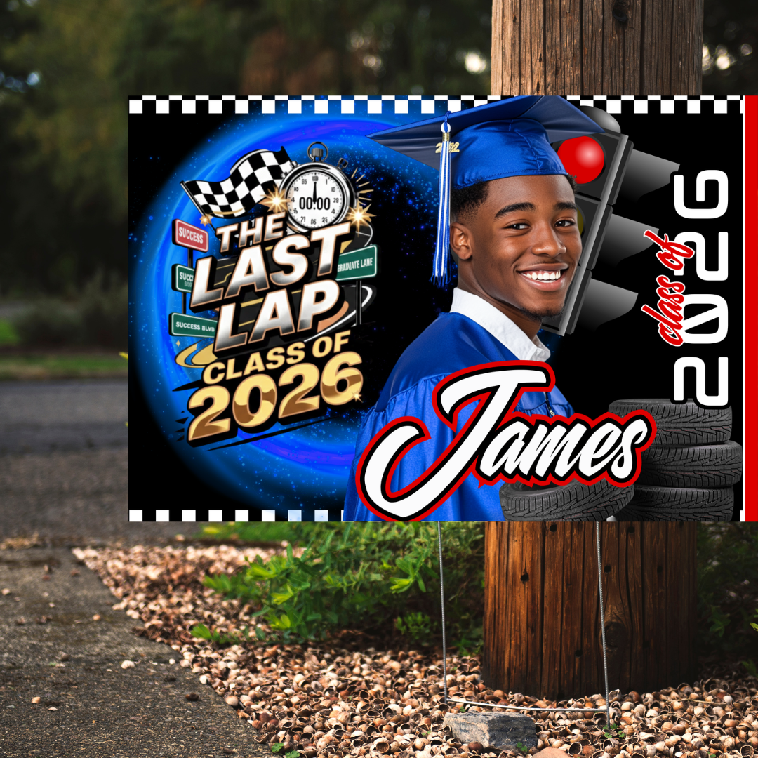 Graduate Yard sign