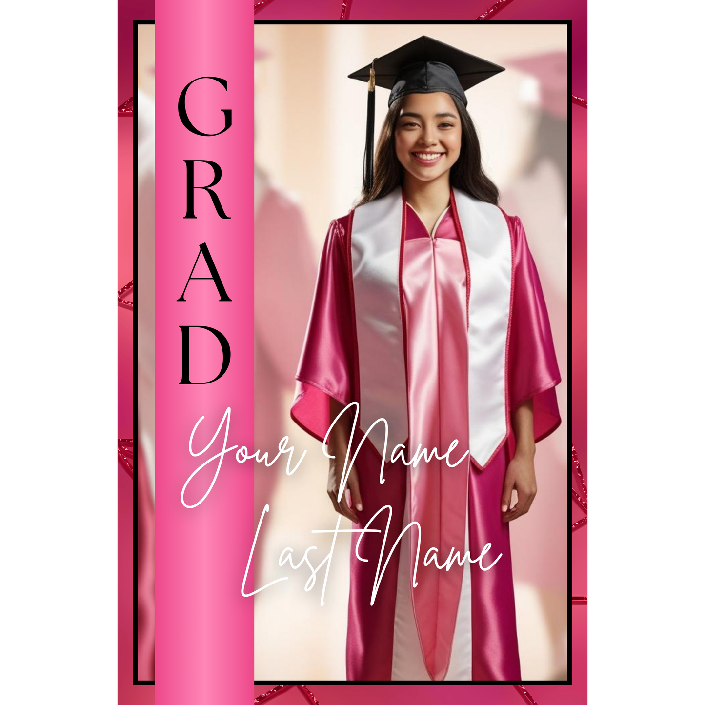 Jumbo 24x36 Graduation Card