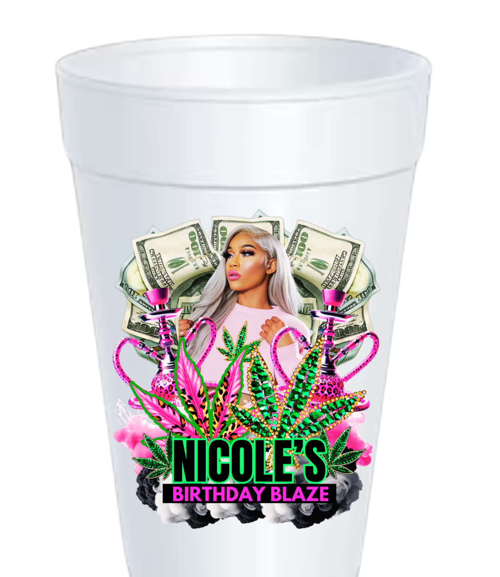 Pretty Girl Party Cups