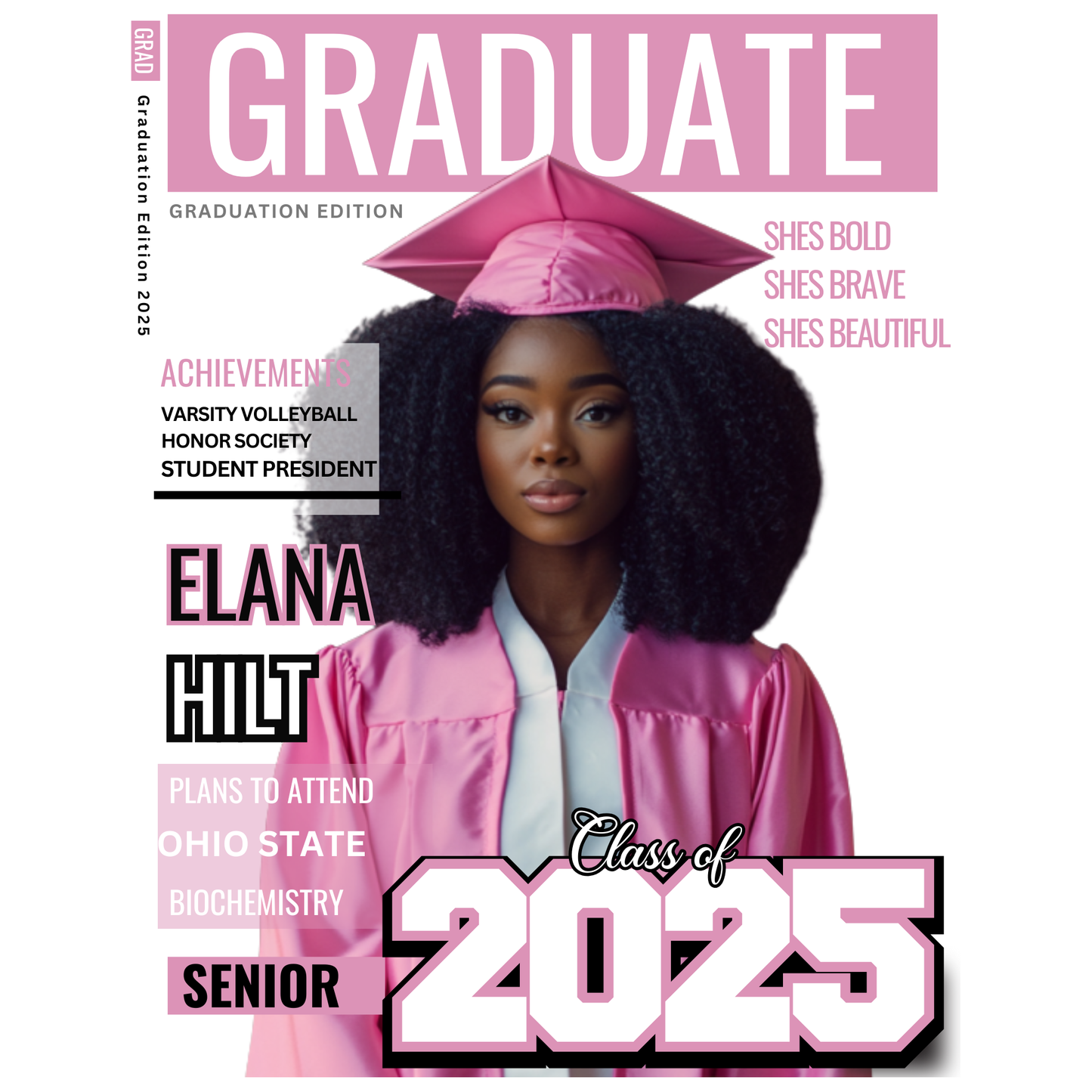 Graduation Magazine Flyer