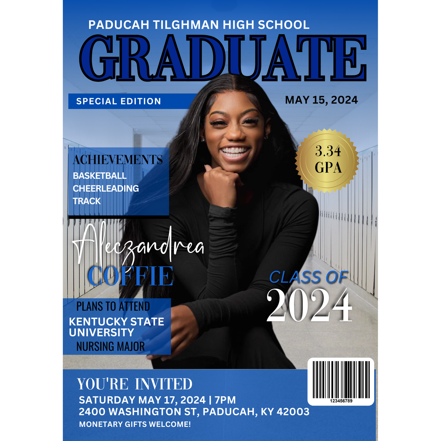 Graduation Magazine Flyer
