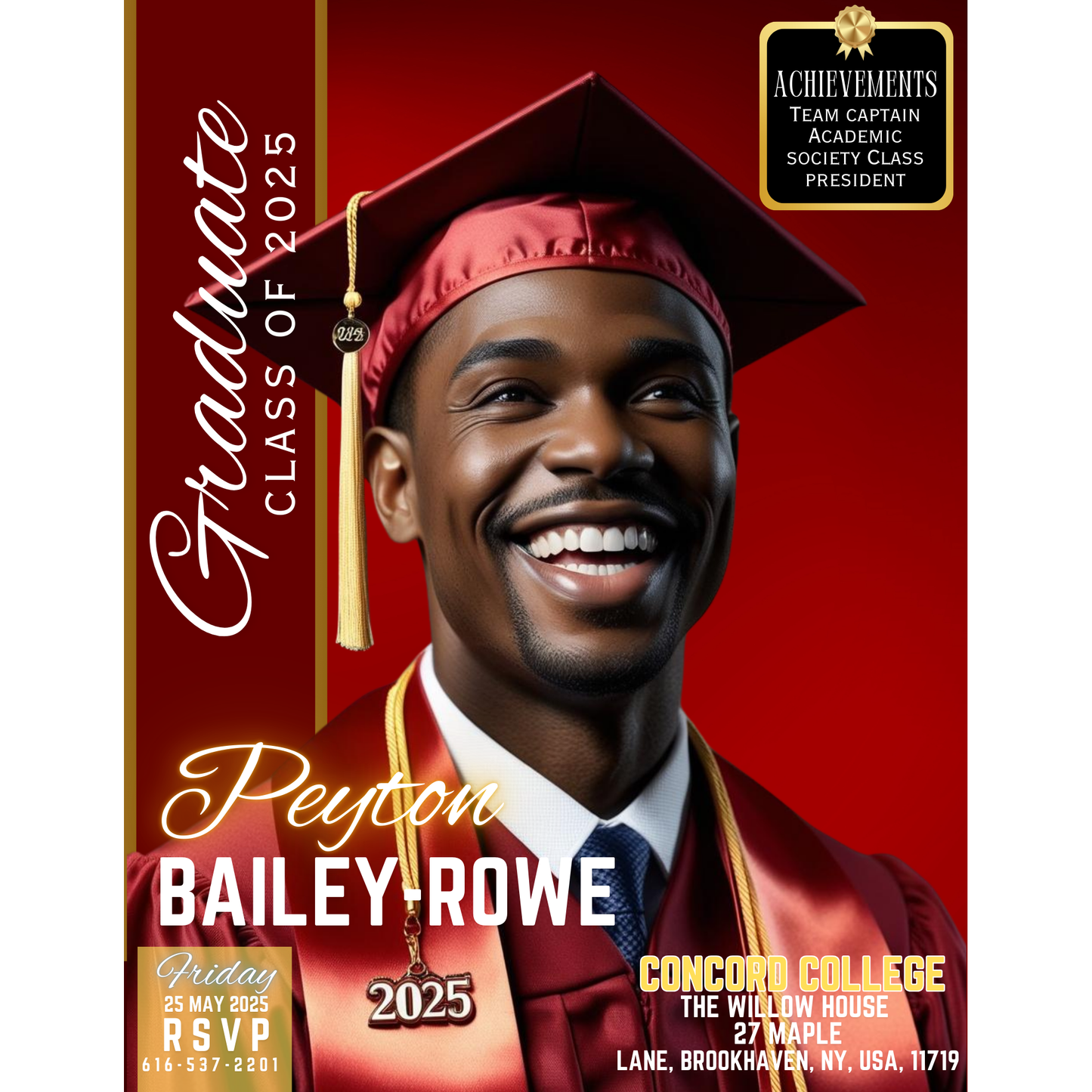 Graduation Magazine Flyer