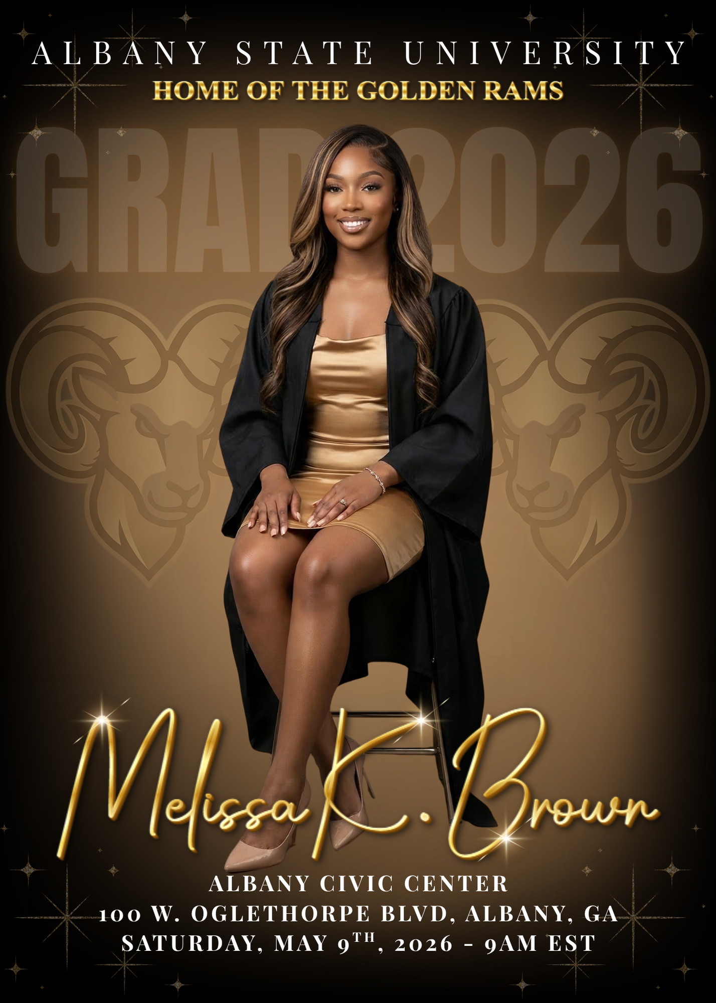 Graduate Magazine Flyer