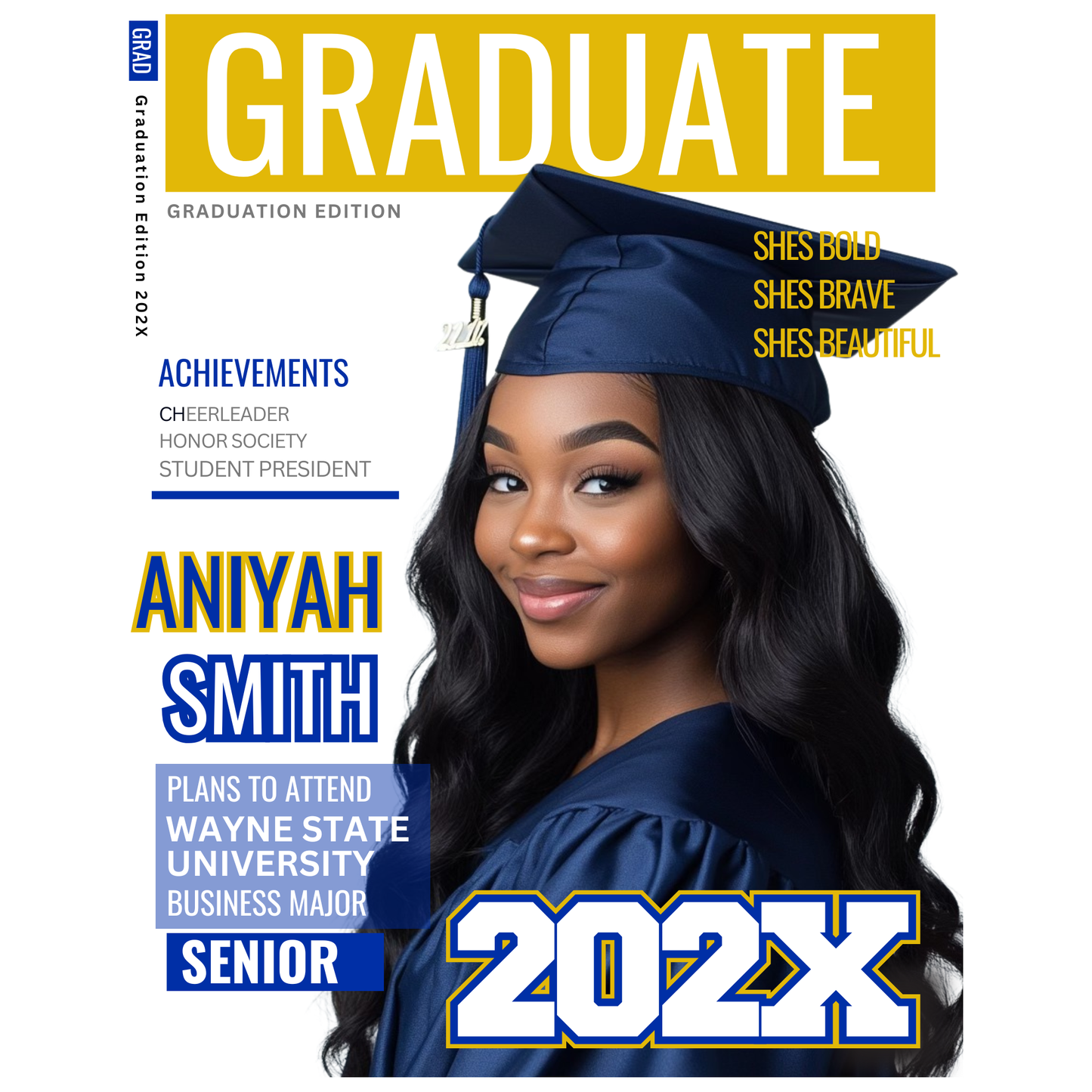 Graduation Magazine Flyer
