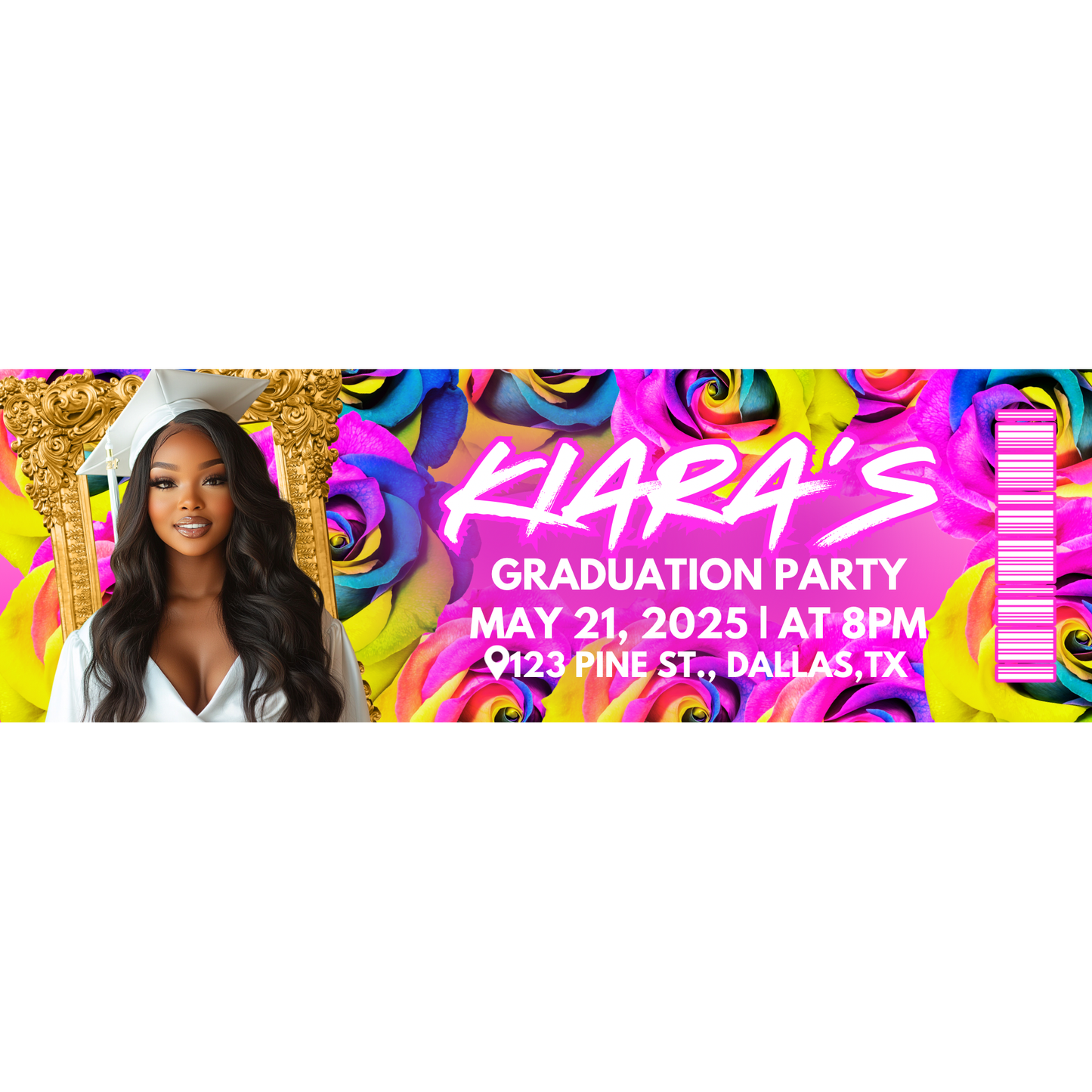 graduation ticket invitation