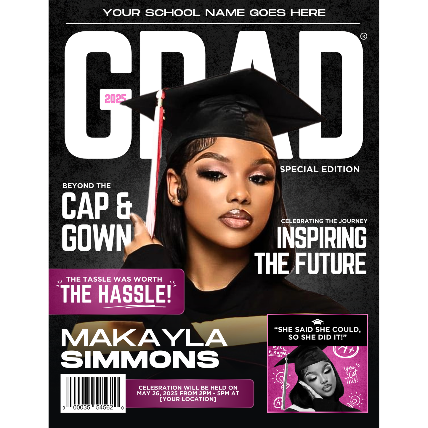 Graduation brochure