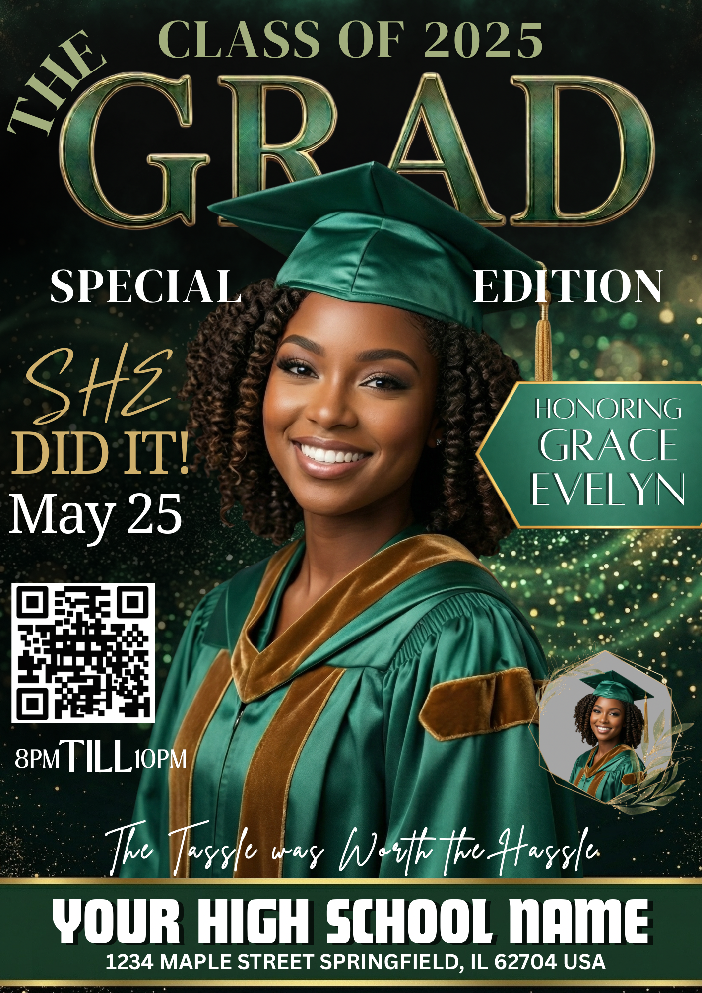 Graduate Magazine Flyer
