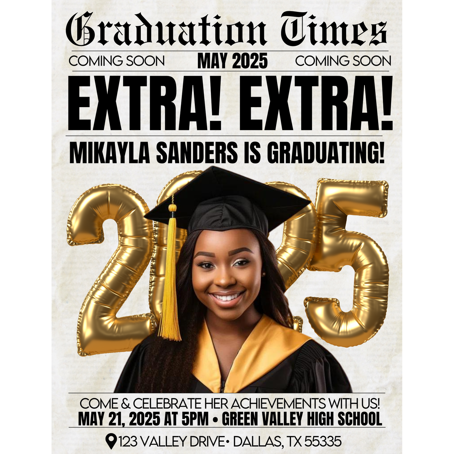 Graduation Newspaper