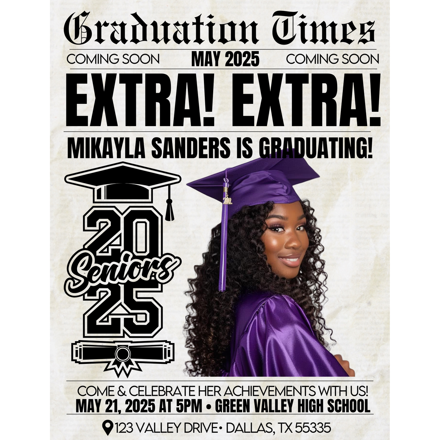Graduation Newspaper