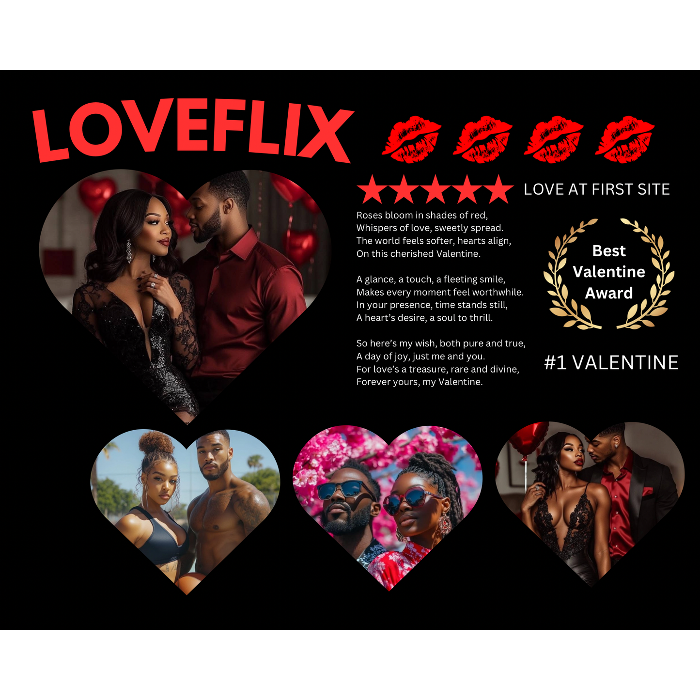 Baeflix Framed Photo Template