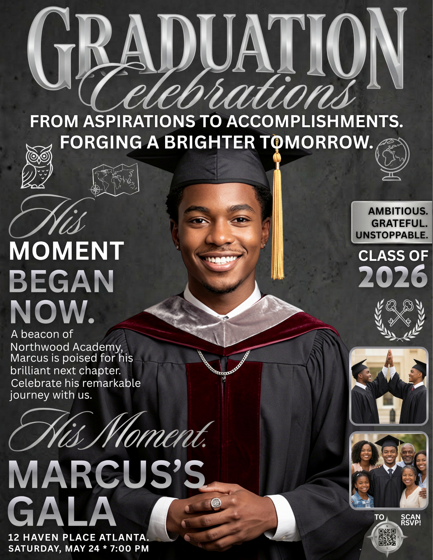 Graduate Magazine Flyer