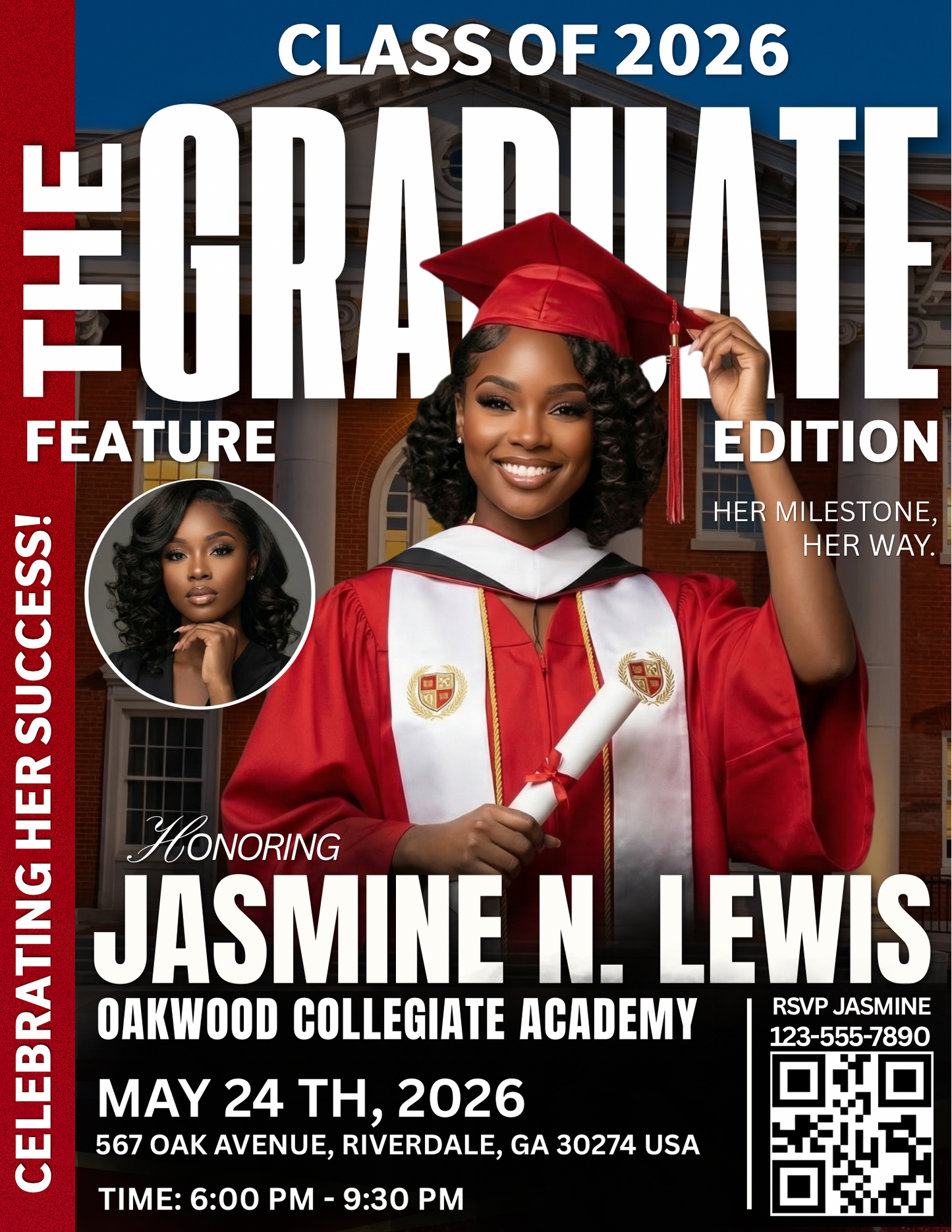 Graduate Magazine Flyer