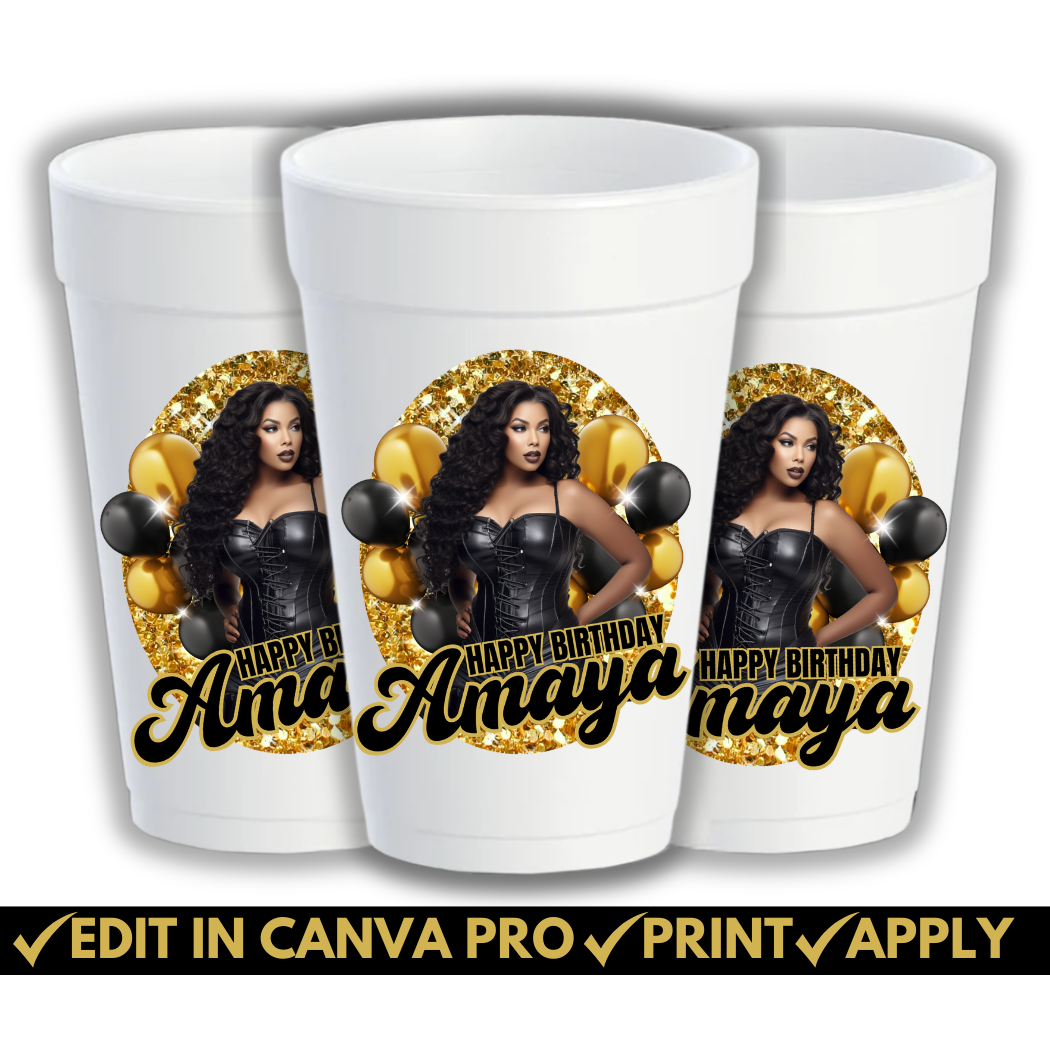 Pretty Girl Party Cups